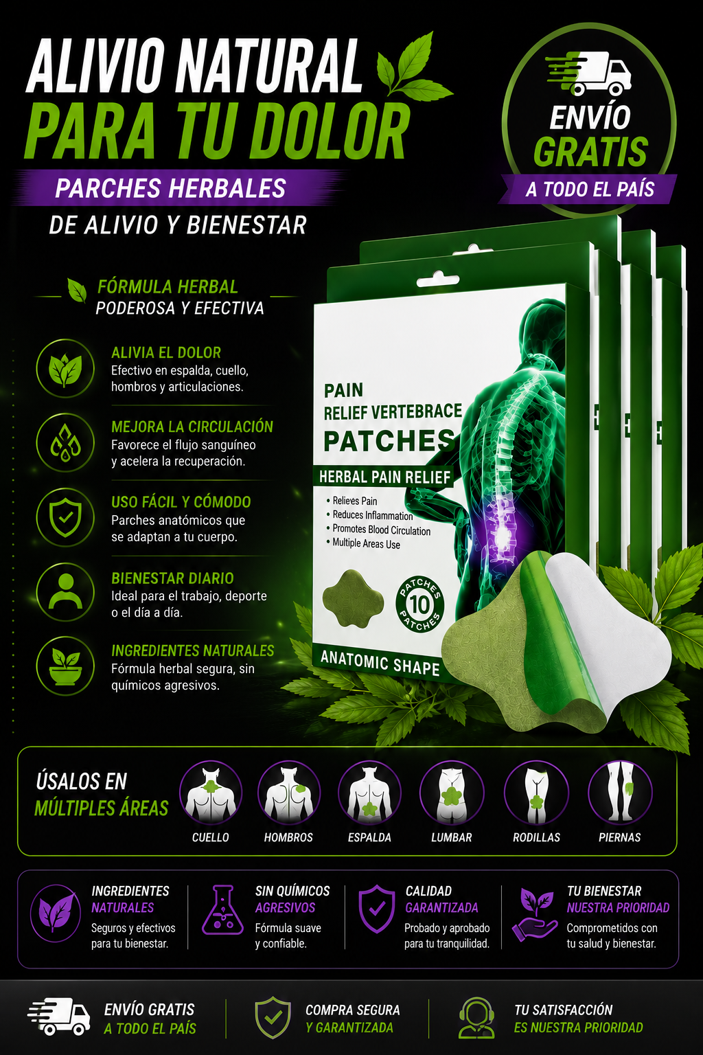 Parche Aliviador Corporal