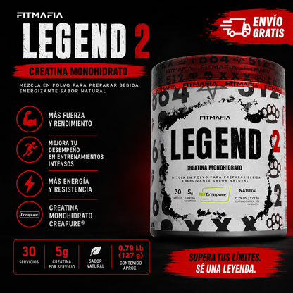 LEGEND 30 SERV-CREATINA MONOHIDRATADA